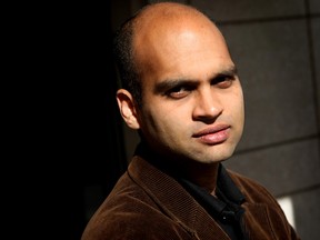 Author Aravind Adiga.