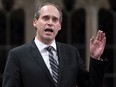 NDP MP Guy Caron rises during question period in the House of Commons