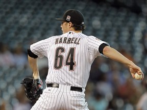 Lucas Harrell made his major-league debut in 2010 with the Chicago White Sox and spent parts of four seasons with the Houston Astros.
