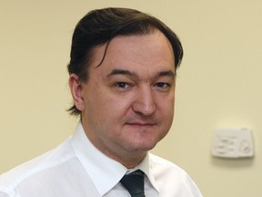 Russian lawyer Sergei Magnitsky in Moscow, Dec. 29, 2006.