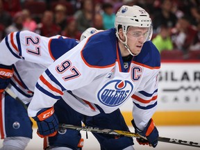 In an injury-shortened rookie season, Connor McDavid ranked third in the league with 1.07 points per game.