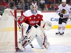 On Wednesday, both Washington Capitals netminders practiced with the new pants for the first time, and the reviews were mixed. Braden Holtby said there wasn't much change.