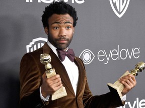 Glover attends the 18th Annual Post-Golden Globes Party hosted by Warner Bros. Pictures and InStyle at The Beverly Hilton Hotel on January 8, 2017 in Beverly Hills, California.