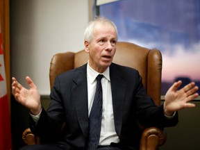 Stephane Dion is shown during an interview in his office in Ottawa on Dec. 19, 2016.