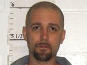 This April 21, 2014, file photo provided by the Missouri Department of Corrections shows death-row inmate Mark Christeson, convicted of killing a Missouri mother and her two children in February 1998.