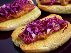 Melissa Joulwan's Tiki Dogs recipe contains five ingredients – plus a few more.