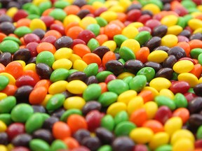 Some farmers in the United States have been feeding their cattle red, strawberry-flavoured Skittles.