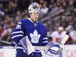 Heading into Detroit on Wednesday, a little past the halfway mark of Toronto’s schedule, Frederik Andersen is at 20 wins with a shot at the club single-season record of 37.