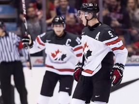 You’d be hard-pressed not to notice Thomas Chabot’s play at the world juniors.