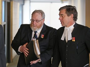 Pre-trial motions begin for the general court martial of Ex-Petty Officer, 2nd Class James Wilks (L), a former Canadian Armed Forces medical technician, in relation to sexual assault and breach of trust charges.