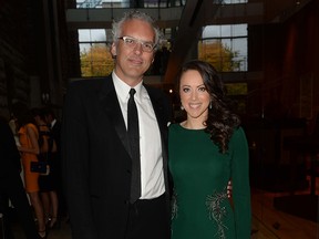 Jeff Melanson and Caroline Markos in 2015