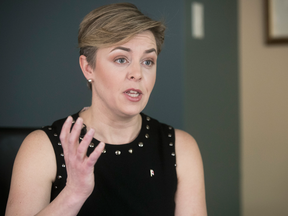 Conservative leadership candidate  Kellie Leitch, seen earlier this month, says, “this is a very serious issue … I know that Canadians want to talk about this issue, and I know our party membership wants to talk about this issue.”