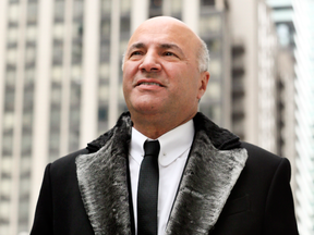Kevin O'Leary in Toronto on Wednesday, after he announced he is running for the leadership of the federal Conservative Party.