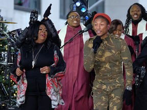 Burrell recorded the duet 'I See Victory' with Pharrell Williams for the Hidden Figures movie soundtrack, and they had been booked to belt out the tune on U.S. TV on Thursday.