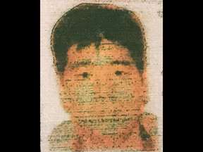 Dong Huang is pictured in this image released by court.