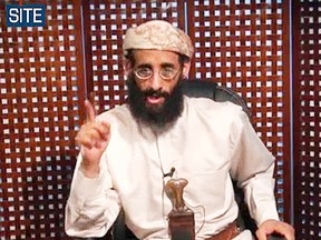 Anwar al-Awlaki, pictured in 2010, was an American born al-Qaida leader and preacher who famously said that the "West would eventually turn against its Muslim citizens." Several postings on pro-ISIL social media sites suggested Trump's travel ban was fulfilling the al-Awlaki's prediction.