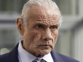 Former professional wrestler Jimmy "Superfly" Snuka leaves Lehigh County Courthouse in Allentown, Pa. Nov. 2, 2015. Snuka died  Jan. 15, 2017.