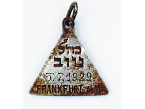 Yad Vashem says it has ascertained the pendant belonged to Karoline Cohn — a Jewish girl who perished at Sobibor