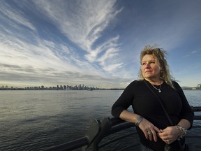 Sherri Thomson in North Vancouver, B.C., January 20, 2017. Thomson was sexually abused by her stepfather when she was a kid in Ontario, and her mother protected the husband and allowed him to continue living with the kids after he admitted it.
