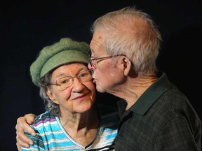 Norman and Mae Davis, 94 and 91 years old, aren't used to being apart