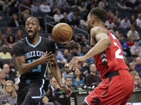 Kemba Walker and the Charlotte Hornets made the Toronto Raptors look silly Friday night in Charlotte.