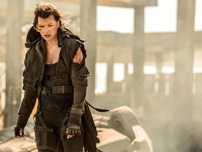 Milla Jovovich in Resident Evil: The Final Chapter.