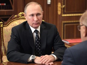 A spokesperson for Russian President Vladimir Putin denied the allegations