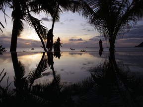 The island of Koh Phangan.