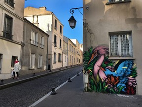 Rue Buot is a picturesque cobblestone lane in the Butte-aux-Cailles neighbourhood, punctuated with colourful street art murals.