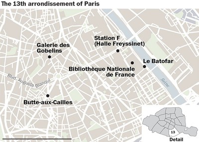 A neighborhood under construction: Paris Rive Gauche in the 13th  arrondissement - Invisible Walls