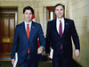 Prime Minister Justin Trudeau with Finance Minister Bill Morneau.  It’s the Liberals’ apparent unconcern at the risk that comes with running large deficits for many years that is most unsettling, Andrew Coyne writes.