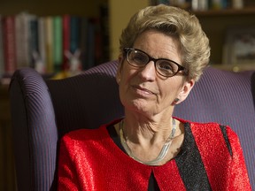 Premier Kathleen Wynne