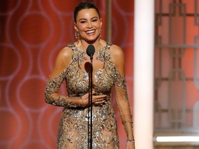 Sofia Vergara made an inappropriate 'joke' at the Golden Globes that didn't go over very well with viewers.