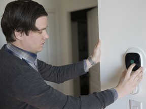 Patrick O'Rourke uses technology to make his home life easier.