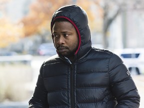 Leston Lawrence arrives at the Ottawa Courthouse on Wednesday November 9, 2016.