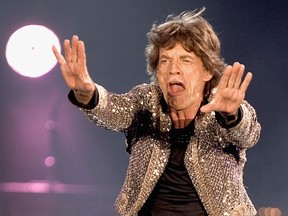 Mick Jagger and the Rolling Stones at the Rogers Centre in Toronto