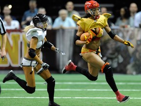 A 2011 Lingerie Football League game. The women essentially wear bikinis and the uniform’s signature design is a pair of shoulder pads that somehow provide protection while also exposing a lot of cleavage.