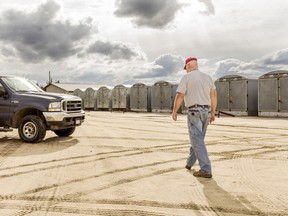 Charlie Batten, a fifth-generation tobacco farmer and U.S. Tobacco Cooperative Inc. board member, at his farm in Four Oaks, N.C., Jan. 23, 2017.