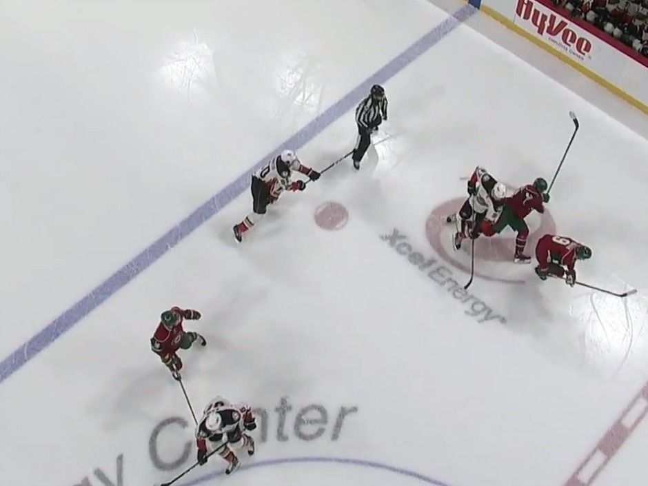 Rally Monkey drops puck before Ducks' game