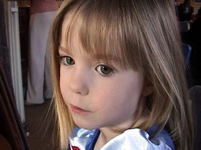 Madeleine McCann in a March 2007 file photo.