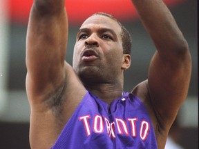 Charles Oakley was a member of the Toronto Raptors for three seasons from 1998-2001. Even in his mid to late 30s he played nearly 33 minutes and grabbed eight rebounds per game.