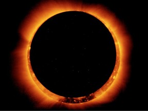 An annular solar eclipse will be visible on Sunday in the Southern hemisphere