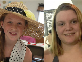 Abigail Williams, left, and Liberty German went hiking on Monday along an abandoned rail line near their home in small-town Delphi, Indiana. They were never seen alive again.