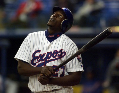 Vladimir Guerrero throws out first pitch on Expos Day in Nationals Park -  Federal Baseball