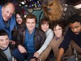 The cast of the upcoming Han Solo prequel.