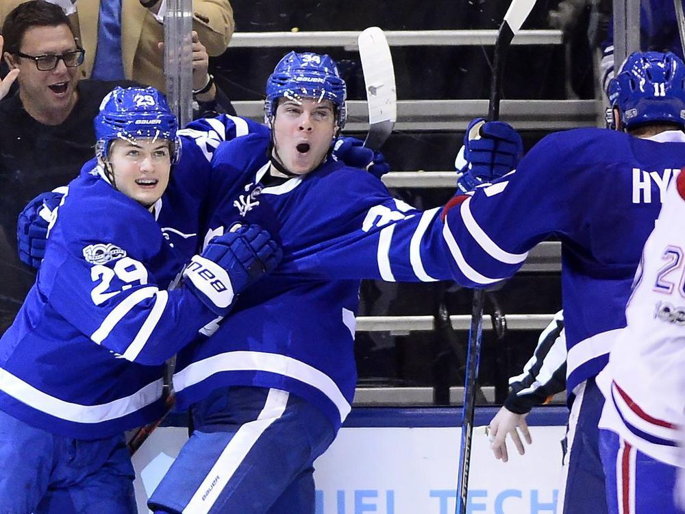 Auston Matthews' rookie season shaping up to be special