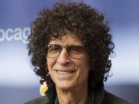 FILE - In this March 2, 2015, file photo, Howard Stern arrives at the "America's Got Talent" Season 10 red carpet kickoff at the New Jersey Performing Arts Center in Newark, N.J. Stern is staying on Sirius XM to produce and host his show for another five years, the parties announced Tuesday, Dec. 15, 2015. (Photo by Charles Sykes/Invision/AP, File)