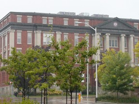 Wilfrid Laurier University campus in downtown Kitchener.