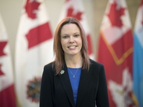 Manon Bourbeau, liaison to the National Military Cemetery and the Ottawa Police Service Memorial Cemetery at Beechwood.