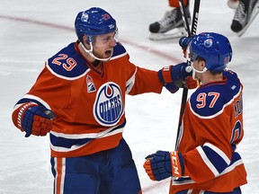 Connor McDavid and Leon Draisaitl have combined for 107 points.